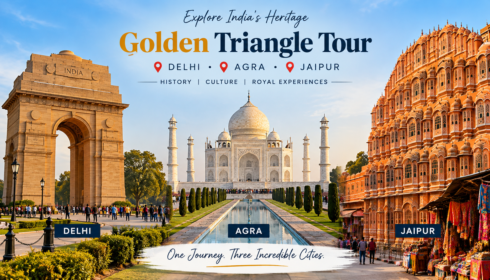 Golden Triangle Tour - Delhi, Agra, Jaipur