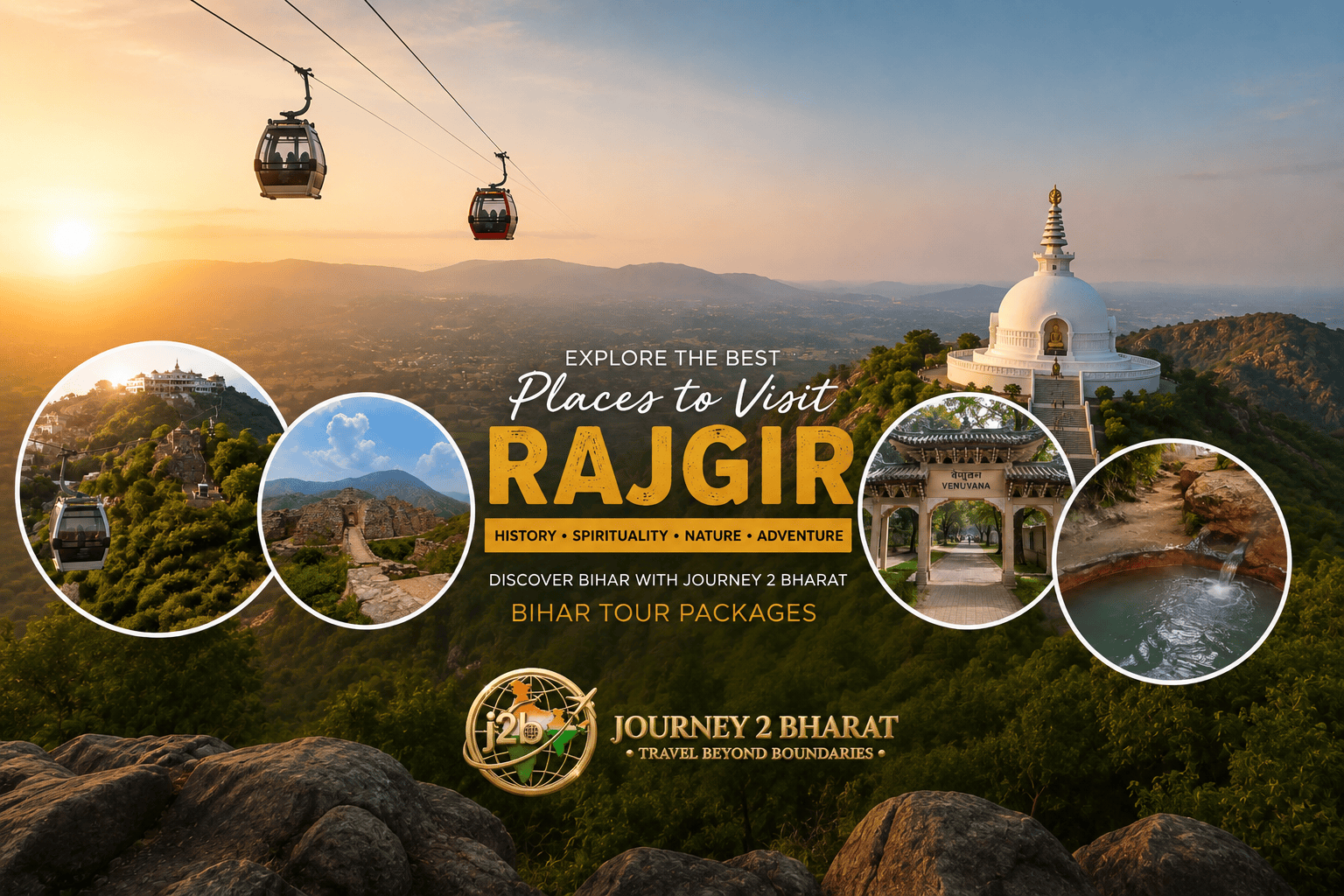 Places to Visit Rajgir – Top Attractions & Bihar Tour Packages